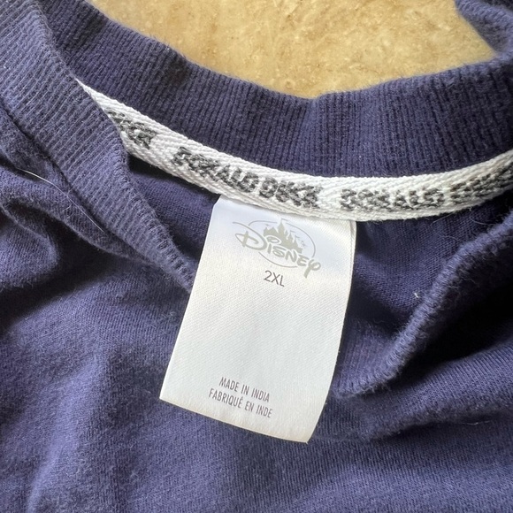 Donald Duck, Disney men’s crewneck long sleeve XXL good condition navy/white - Picture 6 of 7